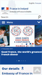 Mobile Screenshot of ambafrance-ie.org